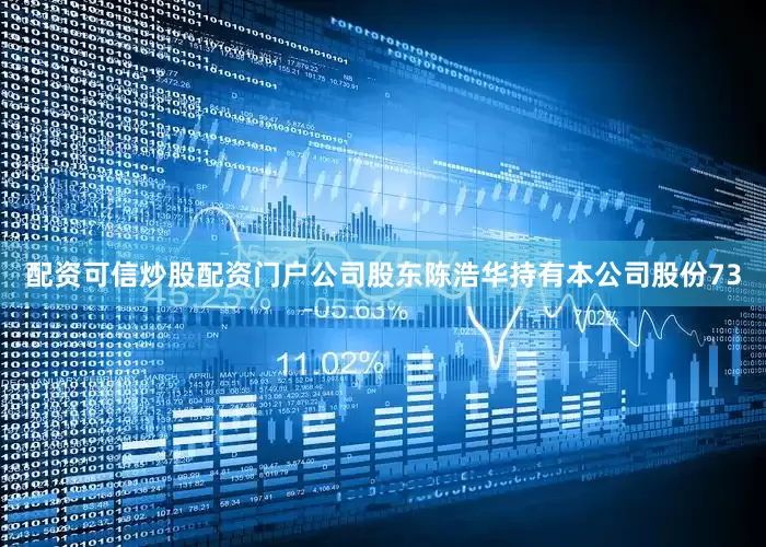 配资可信炒股配资门户公司股东陈浩华持有本公司股份73
